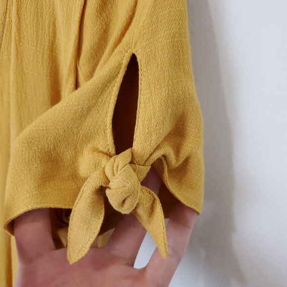 Lulus My Philosophy Golden Yellow Wrap Dress - Picture 5 of 9